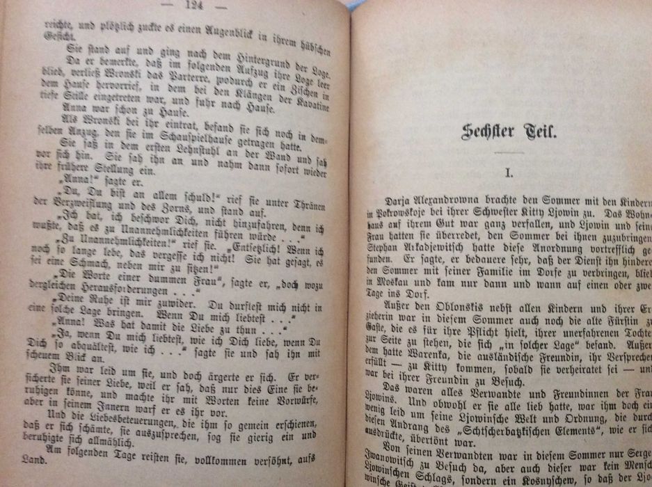 Ana Karenina. Romance do Conde Leão Tolstoi, 18??
