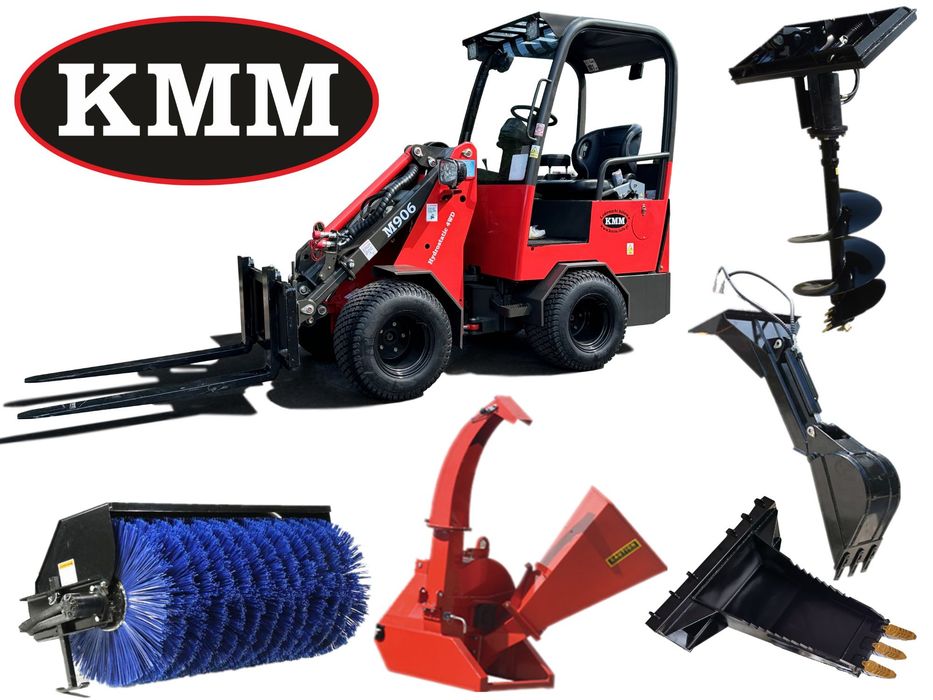Ładowarka Teleskopowa KMM M906 Perkins kompatybilna z Avant i Multione