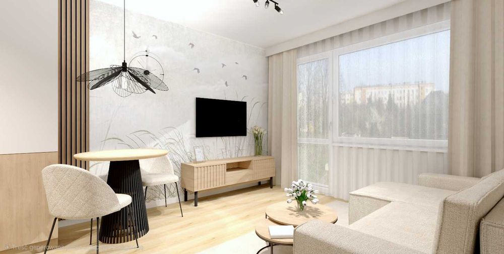 Mieszkanie 3 pokoje po remoncie | 41 m² | Loggia | Na Skarpie | Blisko Emki