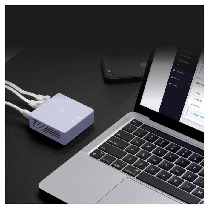 VPN-шлюз GL.iNet Brume 2 (GL-MT2500) 2.5G WAN / WireGuard / OpenWrt / VPN-роутер / Drop-in Gateway