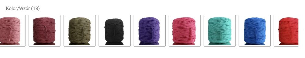 Koszyk ze sznurka makrama handmade