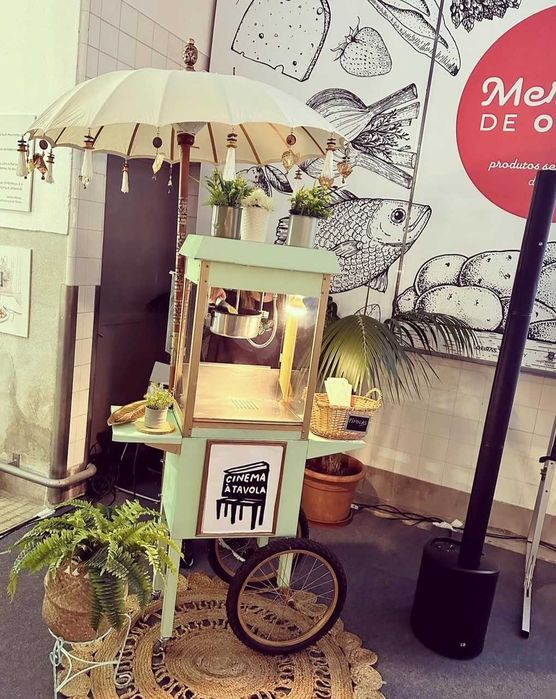 Aluguer Carrinho Pipocas