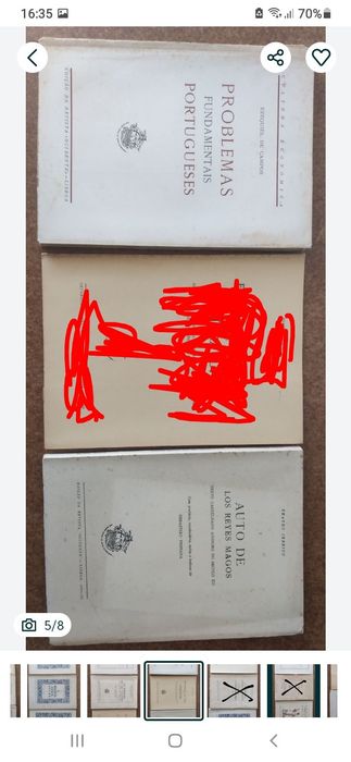18 livros antigos publicados Estado Novo - 1as e 2as edições desde 3€