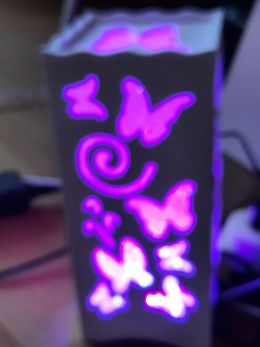 Candeeiro novo com comando