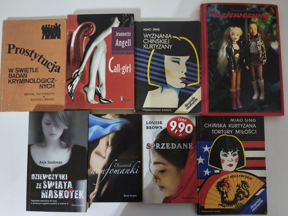 Pakiet książek PROSTYTUCJA w świetle badań kryminologicznych call girl