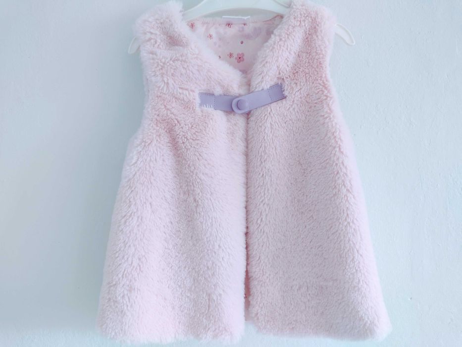 Kamizelka futerko rozmiar 98/104 nowa