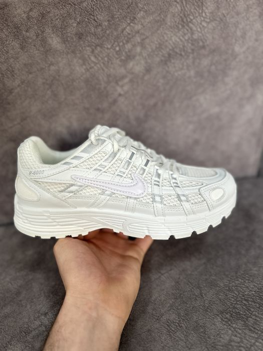 Кроссівки білі Nike p-6000, кроси белие легкі стильні, найк п6000 nike p6000