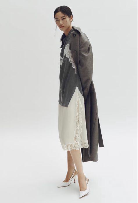 Сукня-футболка з мережвною каймою Stella McCartney  H&M