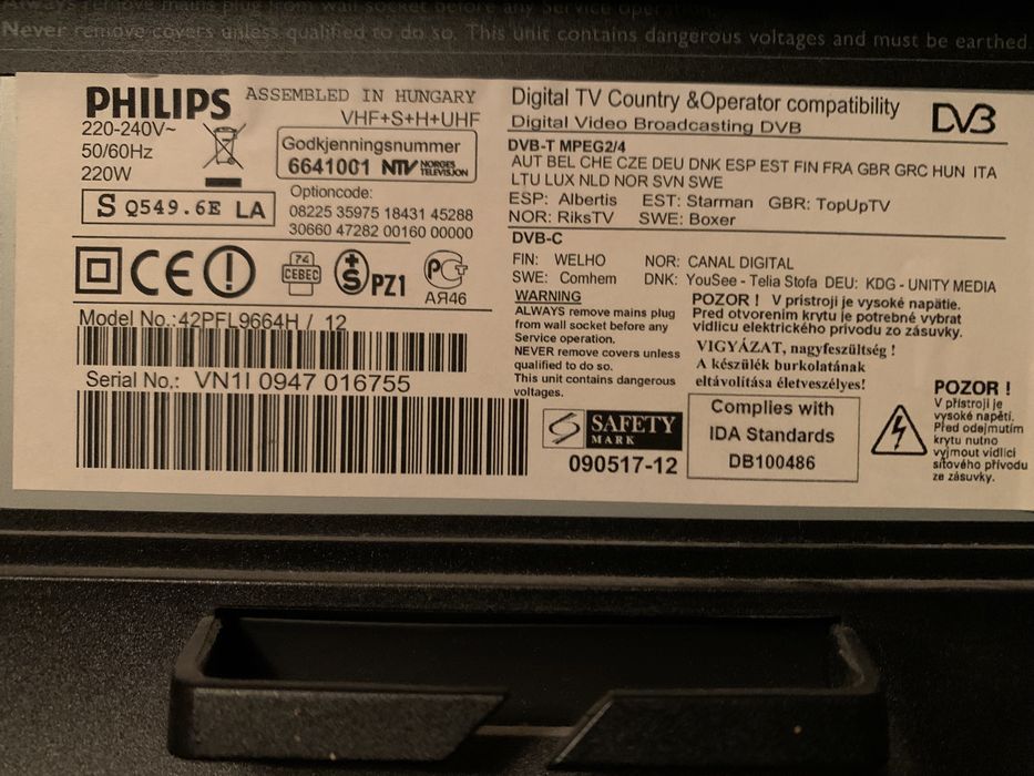 Телевизор PHILIPS