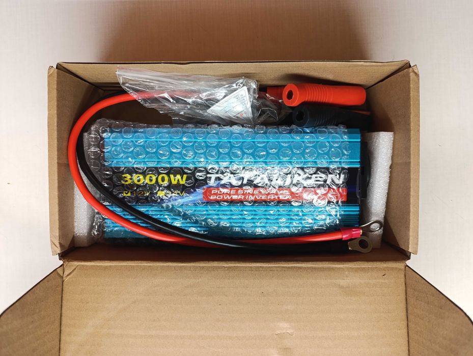 Инвертор Tataliken 3000W, 12-220В, чистый синуд