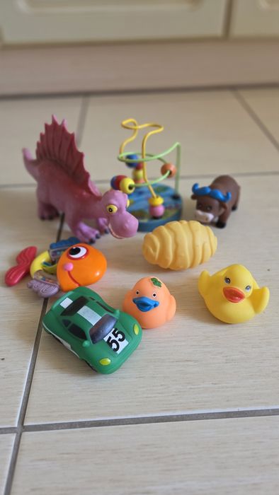 Набор развивающих игрушек для малыша (животные, машинка, лабиринт)