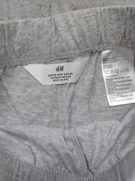 Nowe szorty h&m 110 krótkie spodenki