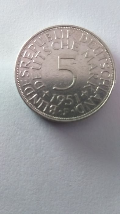 5Mark 1951 ag Doutschland rfn
