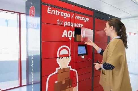 Cacifos para recolha automática de encomendas