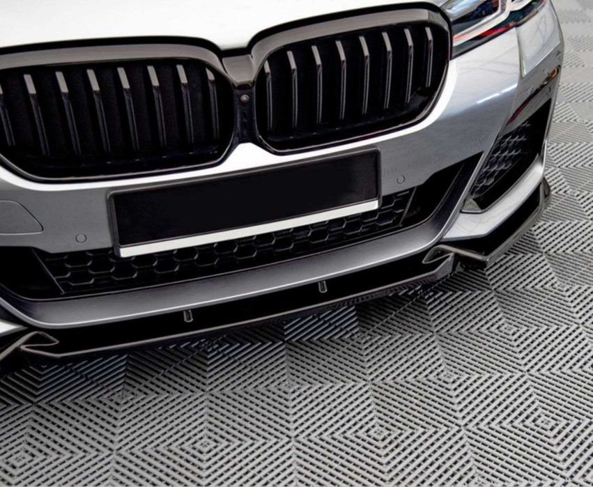 Сплиттер BMW G30  в стиле Maxton Design диффузор губа спойлер сплiтер