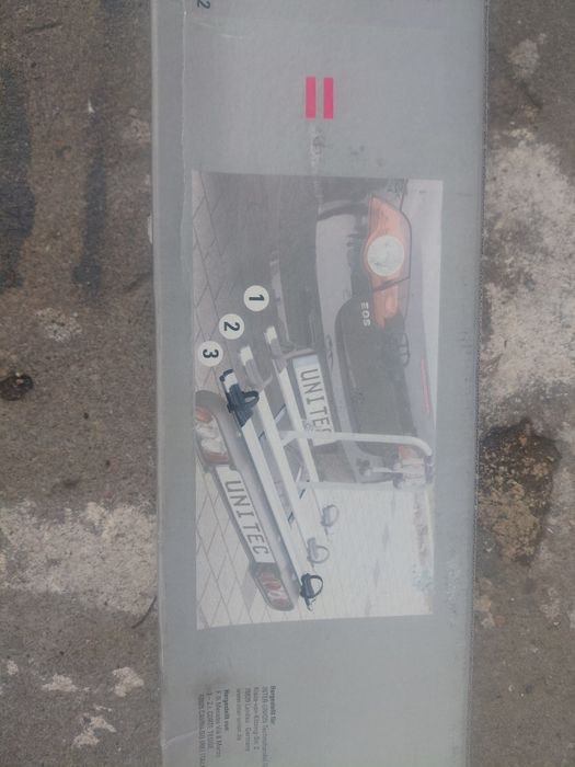 Unitek Evolution adapter do przewozu trzeciego rowera