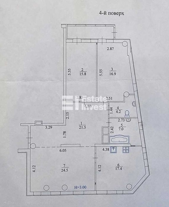 Продам 3 к. квартиру на вул. Клочківська, 117, ЖК Павлівський квартал