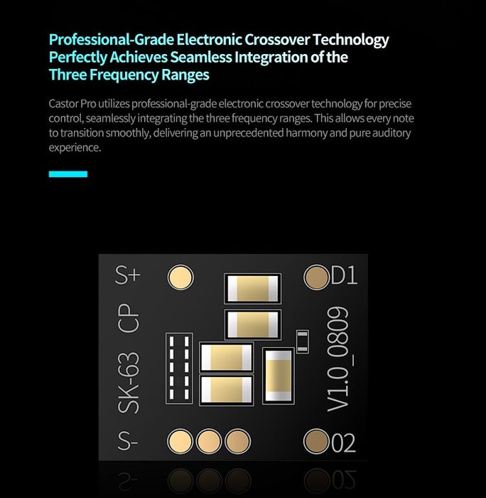 KZ Castor Pro Harman Edition Silver