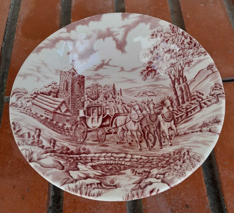 Tigelas porcelana inglesa e tailandesa