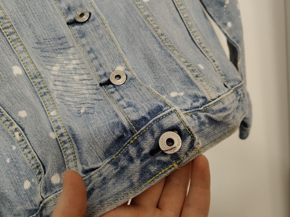 Kurtka jeansowa damska jasny jeans 40 L