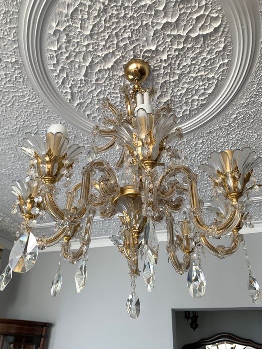 Candeeiros de teto de cristal