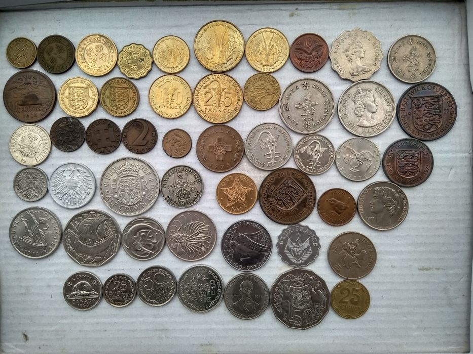 Интересные монеты мира(зарубежные).На выбор