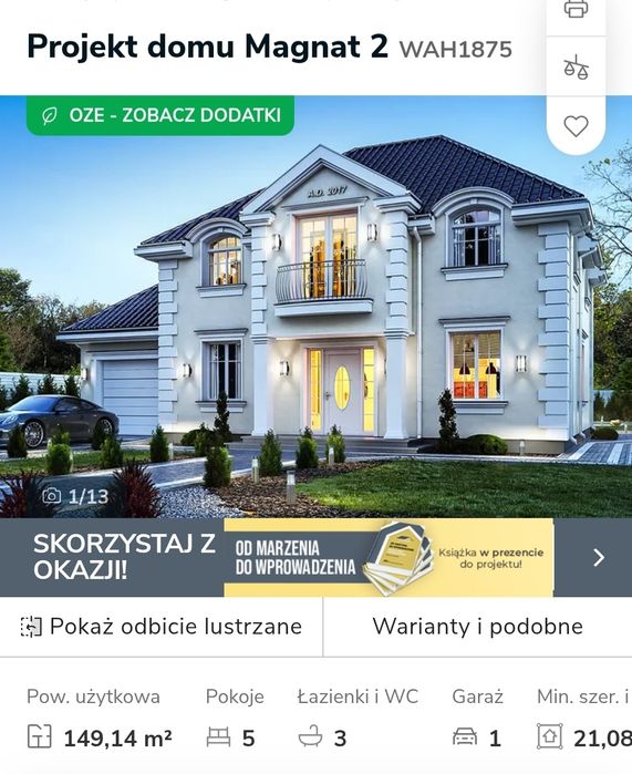 Dzialka budowlana Warszawa Ursynów