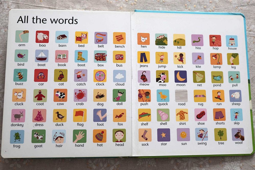 Lift-the-flap word book[Usborne]Англійська для дітей, в гарному стані