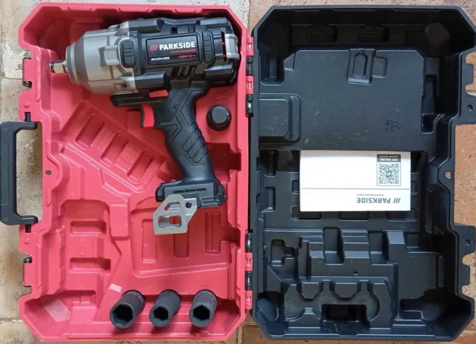 Maquina de Impacto Parkside Performance PASSP 20-Li C4 – Motor Brushless