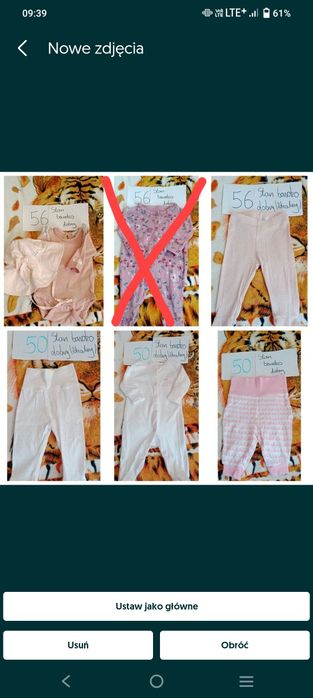 Body+pajacyki+leginsy 50/56