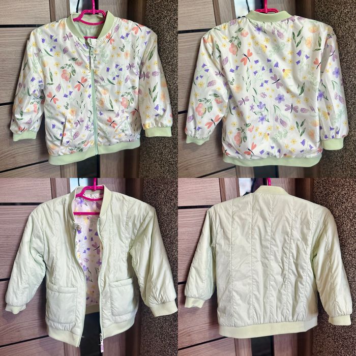 Продам весняні куртки на дівчинку в гарному стані