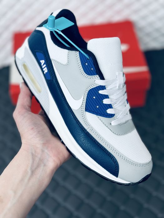 Nike Air Max 90 кроссовки мужские осенние Найк Аир макс 90 сетка