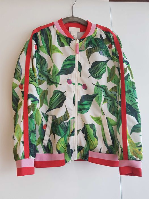 Nowość 2025:) bomberka liście biedronki H&M roz 122/128