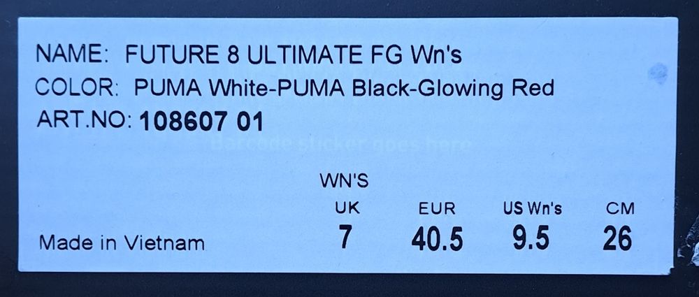 PUMA  buty piłkarskie FUTURE 8 Ultimate FG