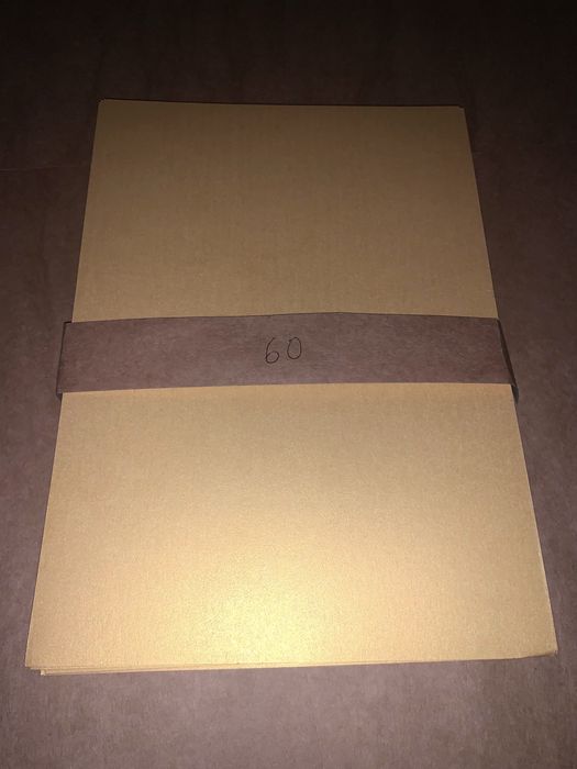 Lote de 505 Cartolinas A4 Dupla Cor/Relevo