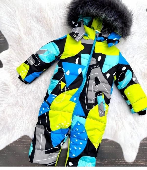 Дитячий теплий зимовий комбез 86 р