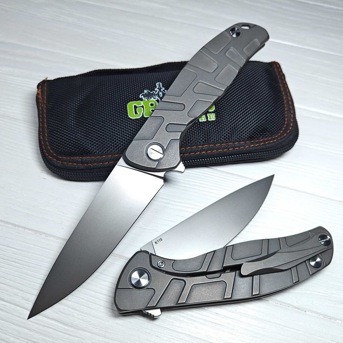 Складной нож Green Thorn F95T K110 (Широгоров) ніж титан EDC