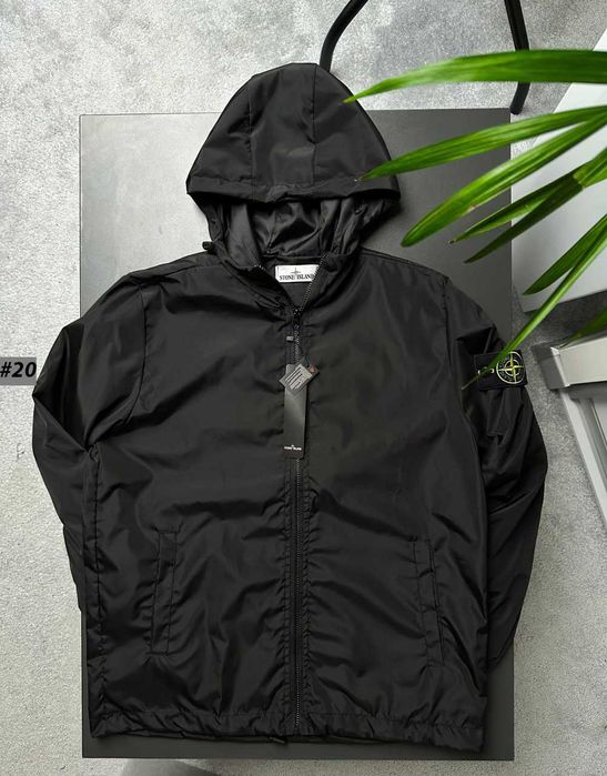 Куртка Стон Айленд Черная // Ветровка Stone Island GoreTex // XS S M L XL XXL