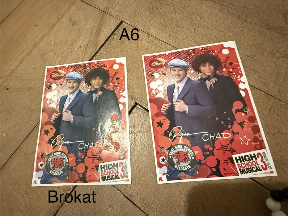 Karteczki do segregatora High School Musical