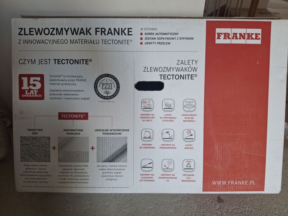 Zlew kuchenny  Franke
