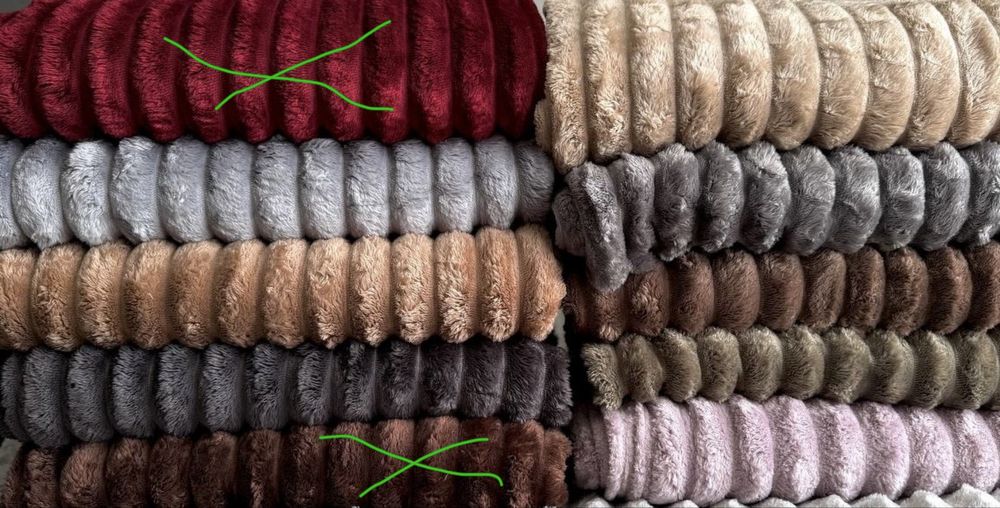 Пледи шарпей євро розмір 4см полоска