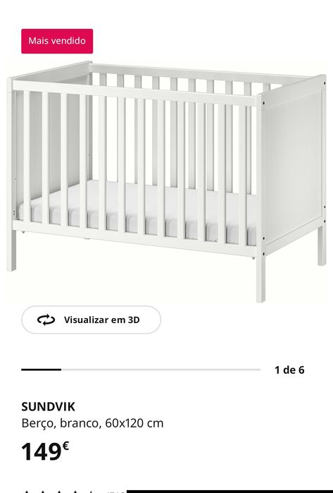 Conjunto para quarto de bebé