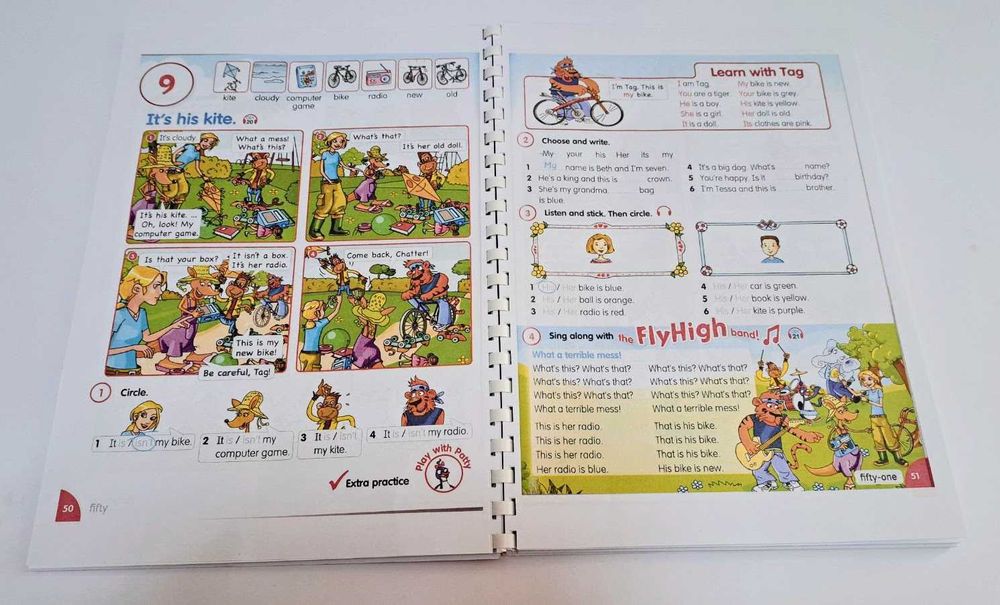 Fly High Ukraine 1 2 3 4. Комплект: Pupils Book and Activity Book