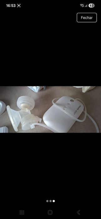 Vendo maquina elétrica de tirar leite. Philips avent