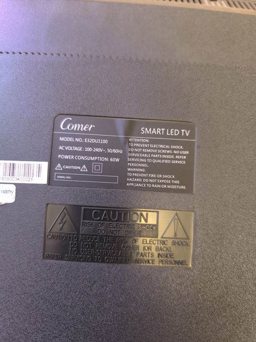 Продам смарт телевизор Comer