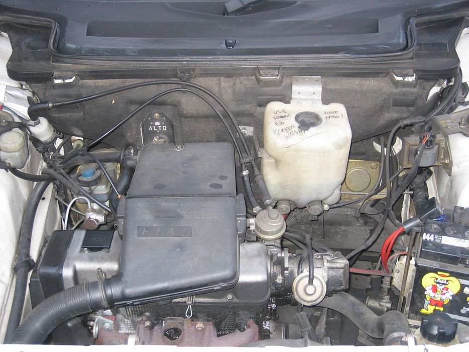 Motor e caixa Fiat Uno 45S 1.0
