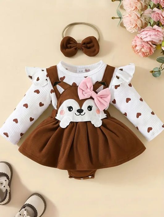 Сукня -боді з лисичкою