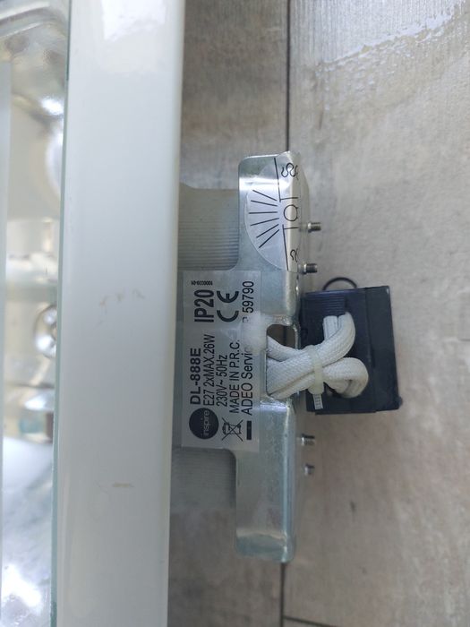 Lampy białe sufitowe 3 szt.