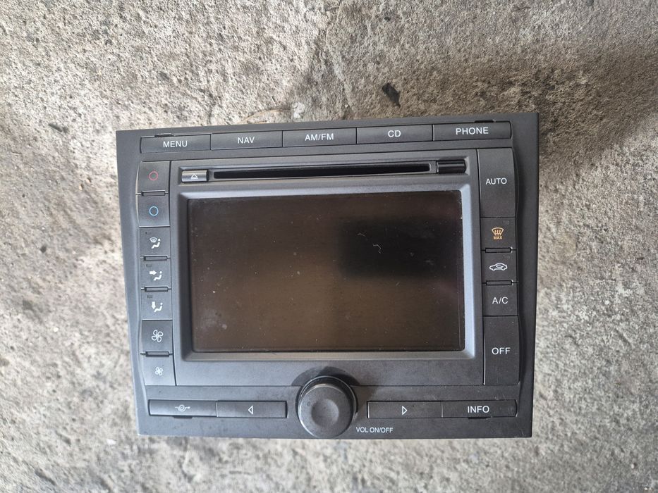 Radio multimedialne cd navi ford kod