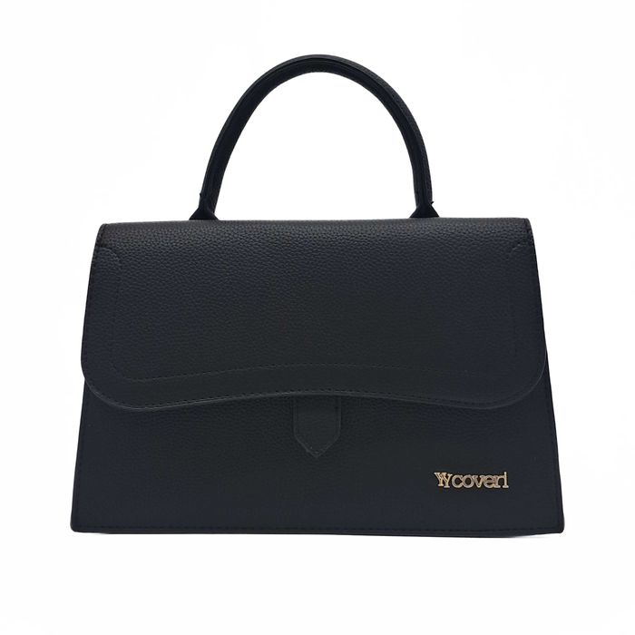 Czarna torebka damska kuferek YYcoveri